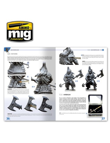 ENCYCLOPEDIA OF FIGURES MODELLING TECHNIQUES - Vol. 0 Quick Guide for Painting (English) 