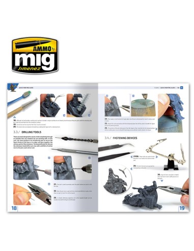 ENCYCLOPEDIA OF FIGURES MODELLING TECHNIQUES - Vol. 0 Quick Guide for Painting (English) 