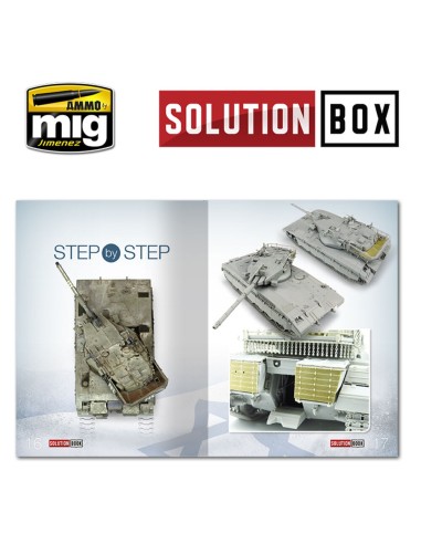 SOLUTION BOOK 03 - How to Paint IDF Vehicles (English, Castellano, Français, Deutsch) 