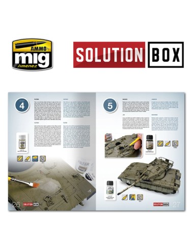 SOLUTION BOOK 03 - How to Paint IDF Vehicles (English, Castellano, Français, Deutsch) 