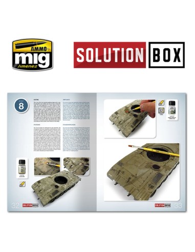 SOLUTION BOOK 03 - How to Paint IDF Vehicles (English, Castellano, Français, Deutsch) 