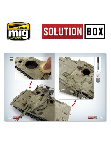 SOLUTION BOOK 03 - How to Paint IDF Vehicles (English, Castellano, Français, Deutsch) 