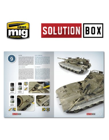 SOLUTION BOOK 03 - How to Paint IDF Vehicles (English, Castellano, Français, Deutsch) 