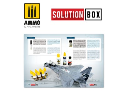 SOLUTION BOOK 06 - How to Paint USAF Navy Grey Fighters (English, Castellano, Francais, Deutsch) 