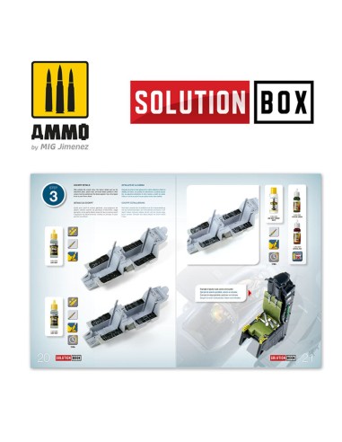 SOLUTION BOOK 06 - How to Paint USAF Navy Grey Fighters (English, Castellano, Francais, Deutsch) 