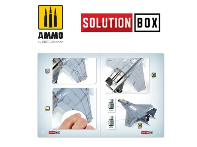 SOLUTION BOOK 06 - How to Paint USAF Navy Grey Fighters (English, Castellano, Francais, Deutsch) 