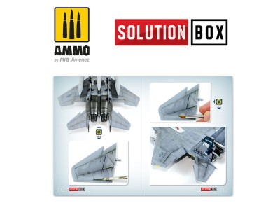 SOLUTION BOOK 06 - How to Paint USAF Navy Grey Fighters (English, Castellano, Francais, Deutsch) 