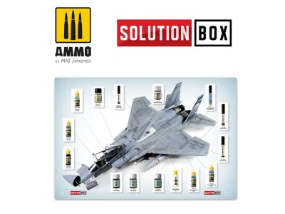 SOLUTION BOOK 06 - How to Paint USAF Navy Grey Fighters (English, Castellano, Francais, Deutsch) 