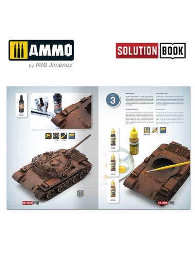 SOLUTION BOOK 12 - How to Paint Realistic Rust (English, Castellano, Français, Deutsch) 