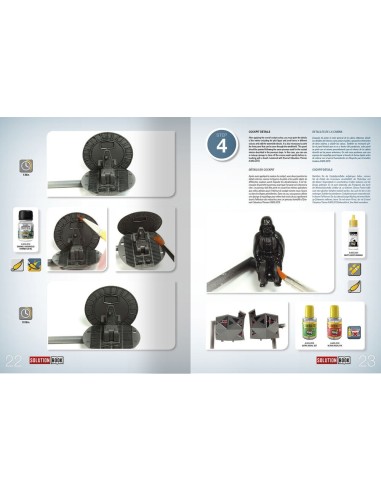 SOLUTION BOOK 05 - How to Paint Imperial Galactic Fighters (English, Castellano, Français, Deutsch) 
