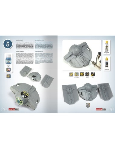 SOLUTION BOOK 05 - How to Paint Imperial Galactic Fighters (English, Castellano, Français, Deutsch) 