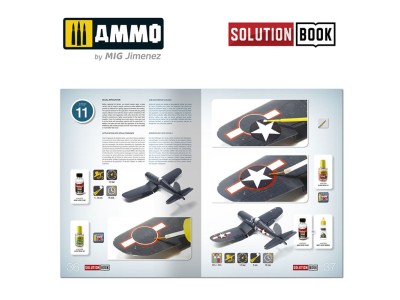 SOLUTION BOOK 14 - How to Paint US Navy WWII Late (English, Castellano, Français, Deutsch) 