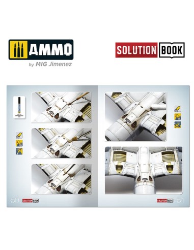 SOLUTION BOOK 14 - How to Paint US Navy WWII Late (English, Castellano, Français, Deutsch) 