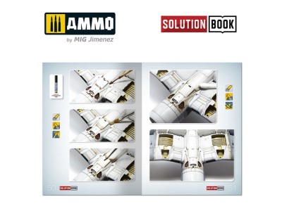 SOLUTION BOOK 14 - How to Paint US Navy WWII Late (English, Castellano, Français, Deutsch) 