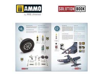 SOLUTION BOOK 14 - How to Paint US Navy WWII Late (English, Castellano, Français, Deutsch) 