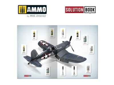 SOLUTION BOOK 14 - How to Paint US Navy WWII Late (English, Castellano, Français, Deutsch) 