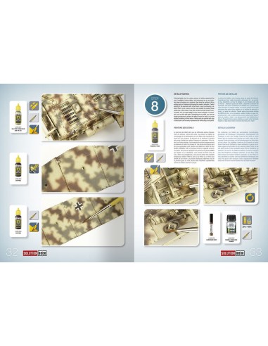 SOLUTION BOOK 21 - How to Paint WWII German Mid-War Vehicles - MULTILINGUAL BOOK 