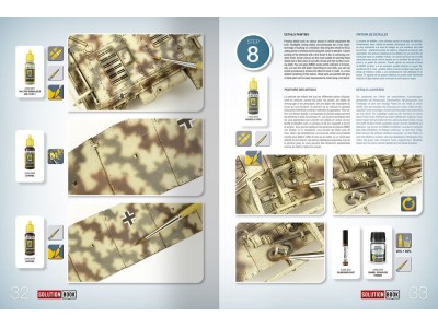 SOLUTION BOOK 21 - How to Paint WWII German Mid-War Vehicles - MULTILINGUAL BOOK 