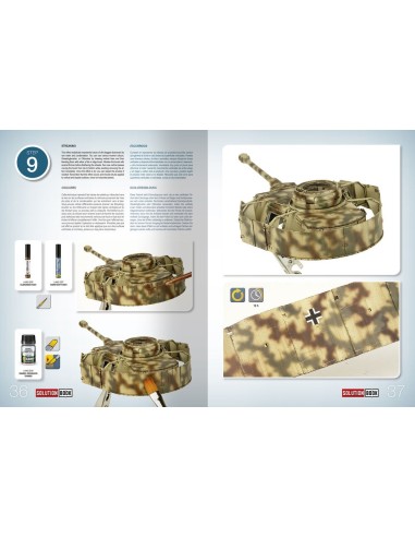 SOLUTION BOOK 21 - How to Paint WWII German Mid-War Vehicles - MULTILINGUAL BOOK 