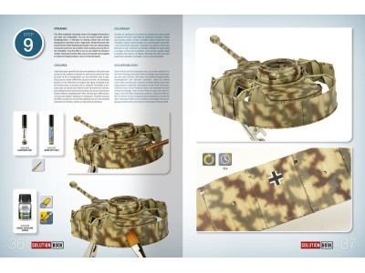 SOLUTION BOOK 21 - How to Paint WWII German Mid-War Vehicles - MULTILINGUAL BOOK 