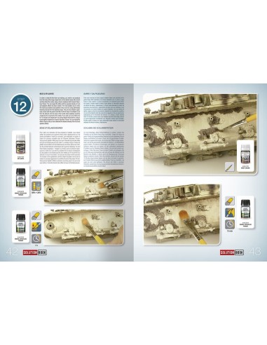 SOLUTION BOOK 21 - How to Paint WWII German Mid-War Vehicles - MULTILINGUAL BOOK 