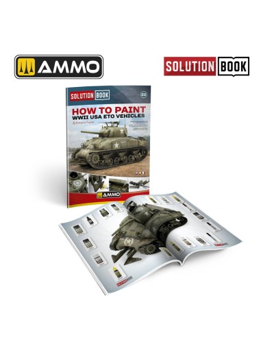 SOLUTION BOOK 22 - How to Paint WWII ETO vehicles - MULTILINGUAL BOOK 