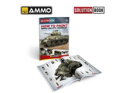 SOLUTION BOOK 22 - How to Paint WWII ETO vehicles - MULTILINGUAL BOOK 