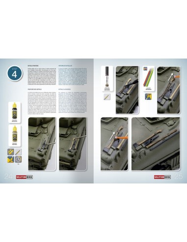 SOLUTION BOOK 22 - How to Paint WWII ETO vehicles - MULTILINGUAL BOOK 