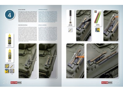 SOLUTION BOOK 22 - How to Paint WWII ETO vehicles - MULTILINGUAL BOOK 