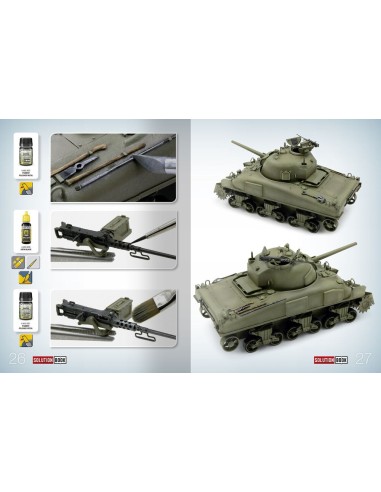SOLUTION BOOK 22 - How to Paint WWII ETO vehicles - MULTILINGUAL BOOK 