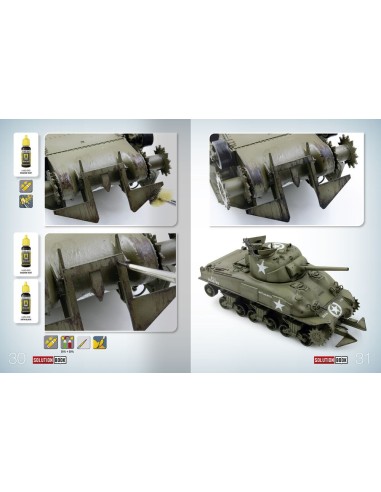 SOLUTION BOOK 22 - How to Paint WWII ETO vehicles - MULTILINGUAL BOOK 