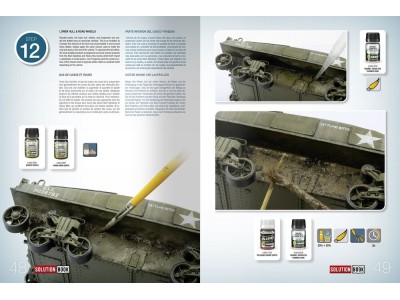 SOLUTION BOOK 22 - How to Paint WWII ETO vehicles - MULTILINGUAL BOOK 