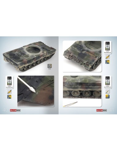 SOLUTION BOOK 26 - NATO & BUNDESWEHR Vehicles (English, Castellano, Francais, Deutsch) 