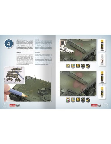 SOLUTION BOOK 26 - NATO & BUNDESWEHR Vehicles (English, Castellano, Francais, Deutsch) 