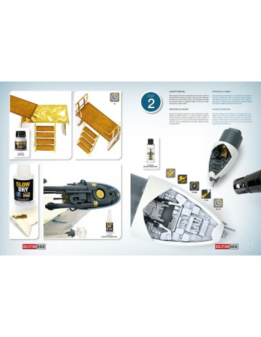 SOLUTION BOOK 28 - How to Paint Rebel Galactic Starships  (English, Castellano, Francais, Deutsch) 