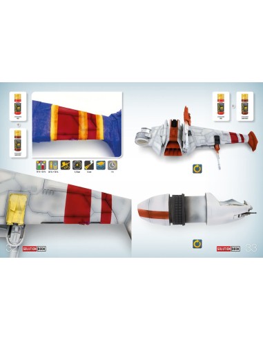 SOLUTION BOOK 28 - How to Paint Rebel Galactic Starships  (English, Castellano, Francais, Deutsch) 