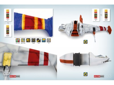 SOLUTION BOOK 28 - How to Paint Rebel Galactic Starships  (English, Castellano, Francais, Deutsch) 
