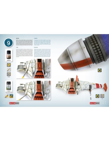 SOLUTION BOOK 28 - How to Paint Rebel Galactic Starships  (English, Castellano, Francais, Deutsch) 