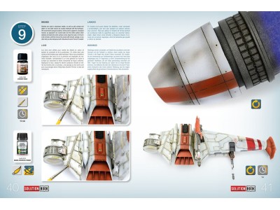 SOLUTION BOOK 28 - How to Paint Rebel Galactic Starships  (English, Castellano, Francais, Deutsch) 