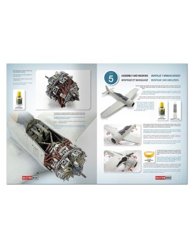 SOLUTION BOOK PREMIUM 32 - How to Paint Late WWII Luftwaffe Aircraft (Multilingual) 
