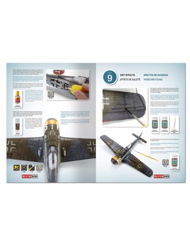 SOLUTION BOOK PREMIUM 32 - How to Paint Late WWII Luftwaffe Aircraft (Multilingual) 