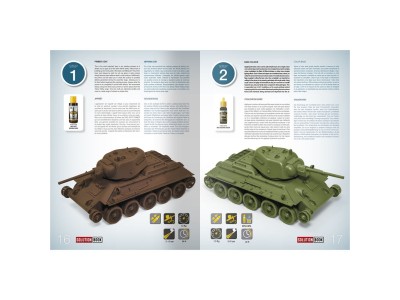 SOLUTION BOOK 11 - How to Paint How to Paint 4BO Green Vehicles - (Multilingual) 