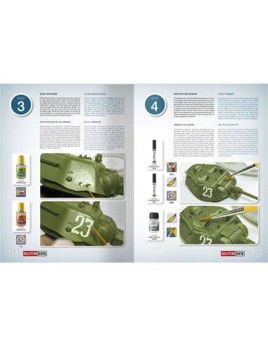 SOLUTION BOOK 11 - How to Paint How to Paint 4BO Green Vehicles - (Multilingual) 