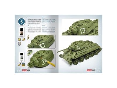 SOLUTION BOOK 11 - How to Paint How to Paint 4BO Green Vehicles - (Multilingual) 