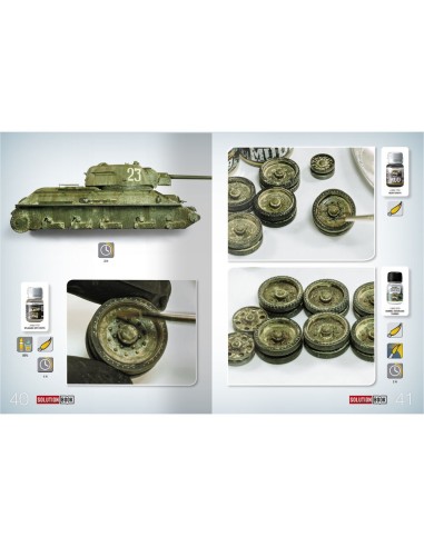 SOLUTION BOOK 11 - How to Paint How to Paint 4BO Green Vehicles - (Multilingual) 