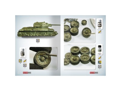 SOLUTION BOOK 11 - How to Paint How to Paint 4BO Green Vehicles - (Multilingual) 