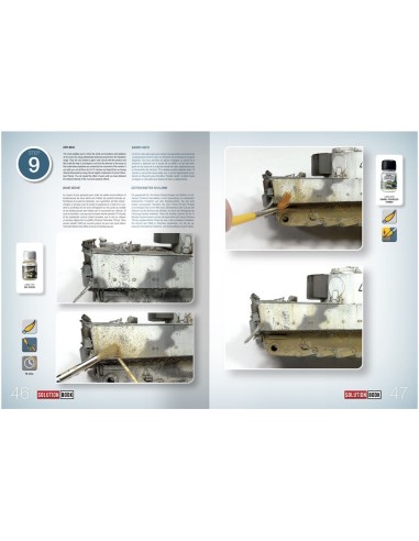 SOLUTION BOOK 17 - How to Paint WWII German Winter Vehicles - (Multilingual) 
