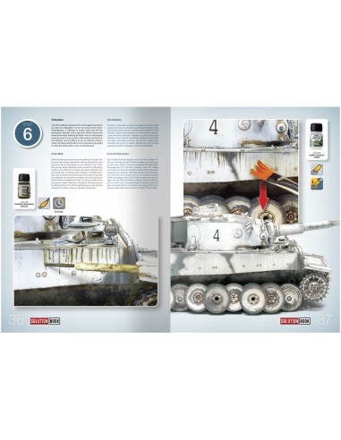 SOLUTION BOOK 17 - How to Paint WWII German Winter Vehicles - (Multilingual) 