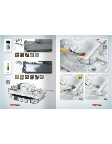 SOLUTION BOOK 17 - How to Paint WWII German Winter Vehicles - (Multilingual) 