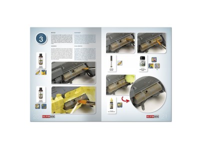 SOLUTION BOOK 19 - How to Paint WWII German D.A.K .Vehicles - (Multilingual) 